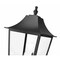 Z-Lite Gannon 5 Light Outdoor Post Mounted Fixture, 16in. W x 134.75in. H, Black 5008PHXXLR-5010P-BK - alternate 5